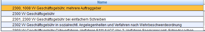 14. Gefundene Gebühren
