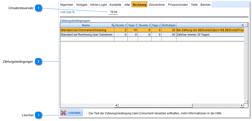Reiter Rechnung
