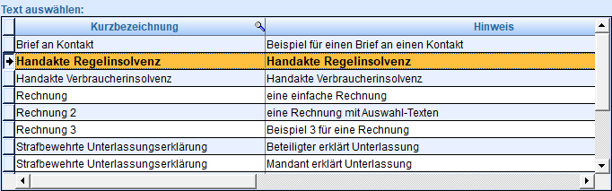 9. Texte der Kategorie 